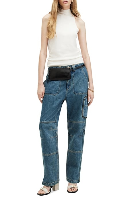 CONNIE ROLL NECK CHALK WHITE 3