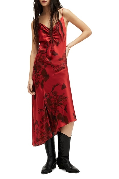 ALEXIA SANIBEL DRESS RUST RED 4
