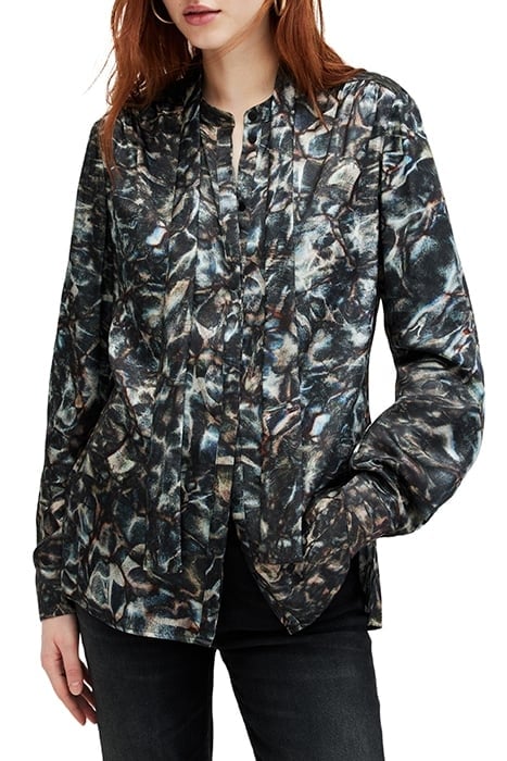 TONI CALADESI SHIRT PETROL BLUE 1