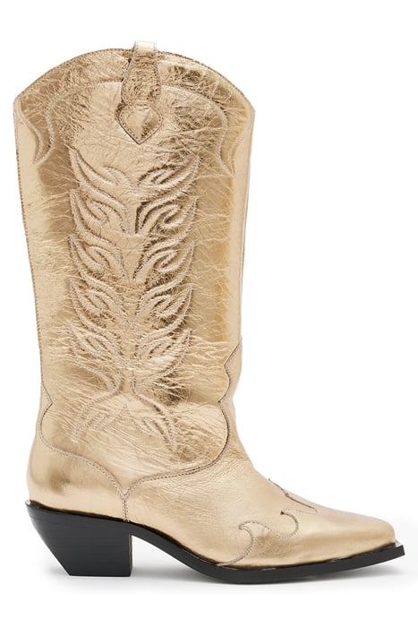 DOLLY BOOT METALLIC GOLD 1