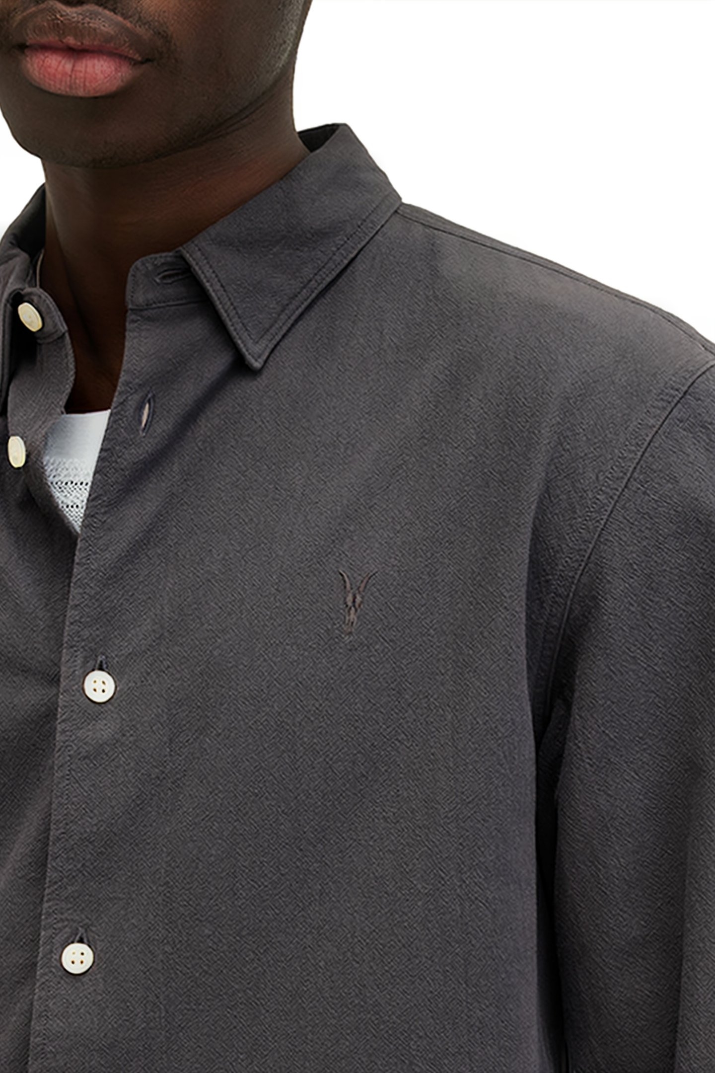 LOVELL LS SHIRT SHADED GREY 5