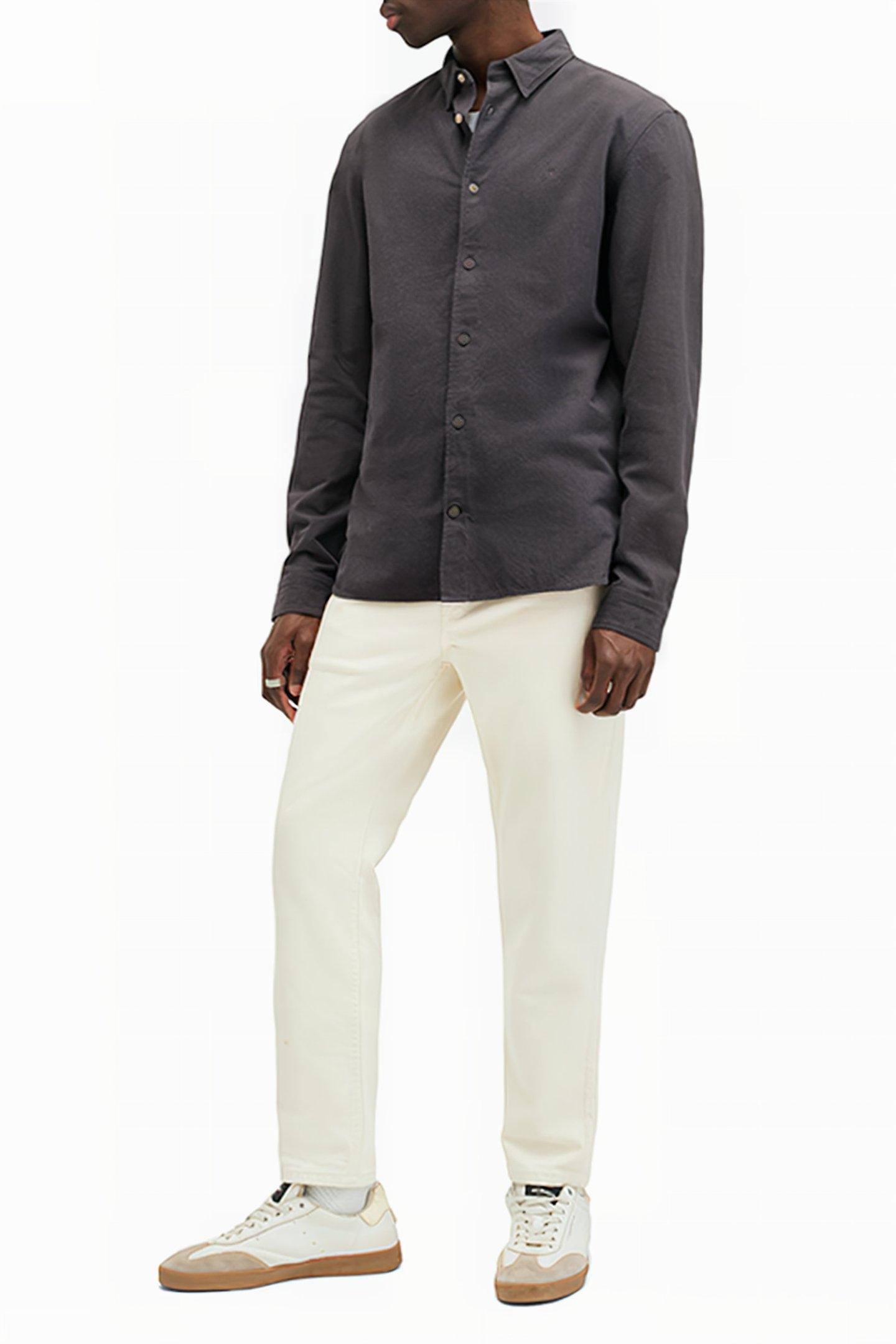 LOVELL LS SHIRT SHADED GREY 3