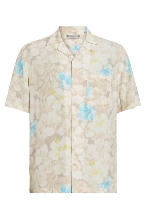 NEVADA SS SHIRT WICKER WHITE 3