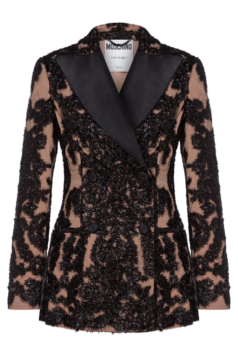 EMBROIDERED LACE JACKET BLACK 5