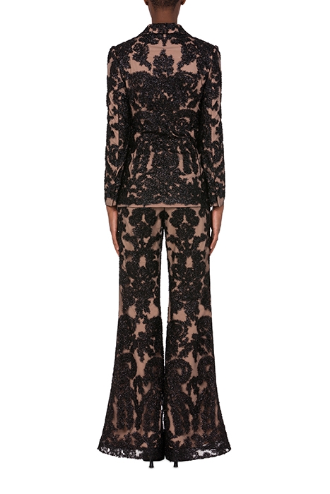 EMBROIDERED LACE JACKET BLACK 7