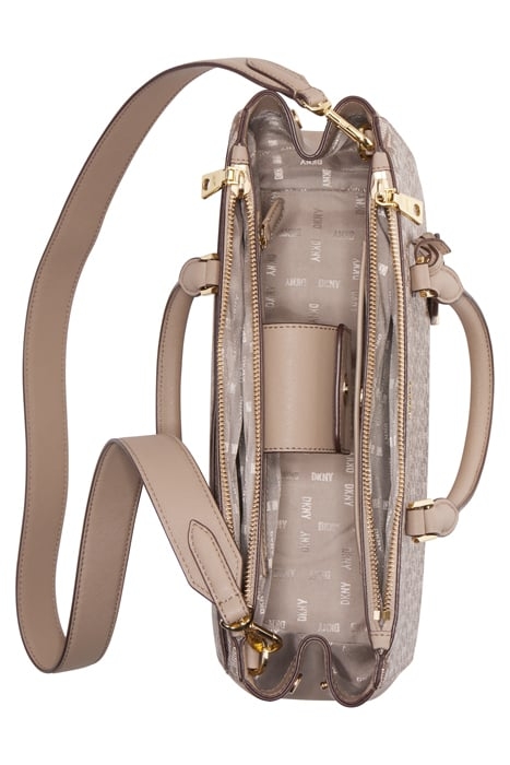 BELLE SM SATCHEL CHINO/TOFFEE 4