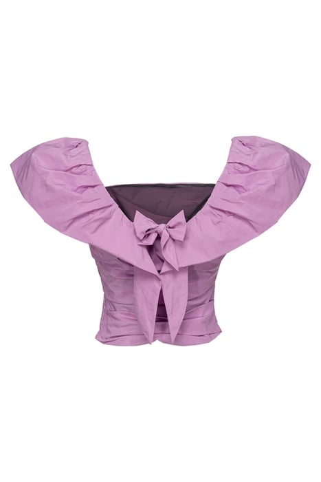 DEBRA TOP TAFFETA ORCHID 2