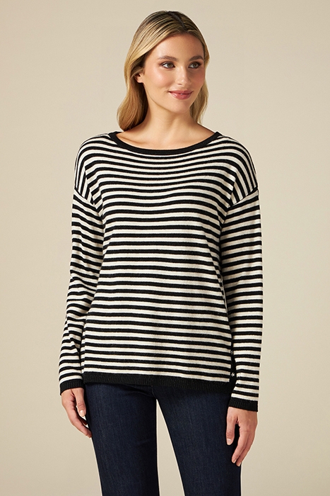 Striped cashmere blend sweater 1