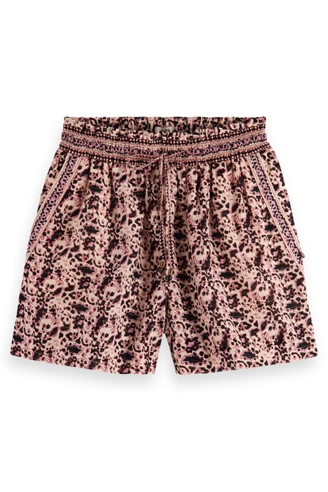 BLOCK FLORAL PRINTED SHORT BLOCK FLORAL 3
