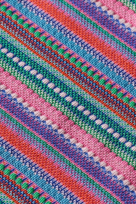 TEXTURED STRIPE SLIM FIT T-SHIRT BEACH STRIPE 3