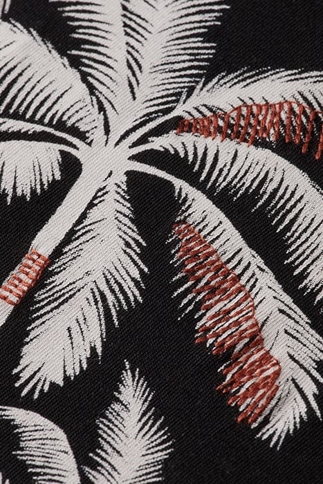 RELAXED FIT PRINT FRONT T-SHIRT EVENING BLACK 3