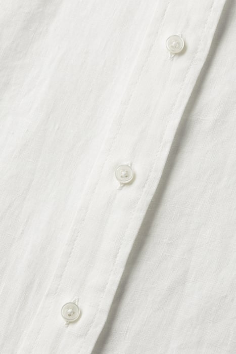 OVERSIZED LINEN FIT SHIRT WHITE 8