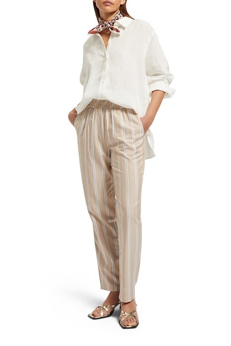 OVERSIZED LINEN FIT SHIRT WHITE 3