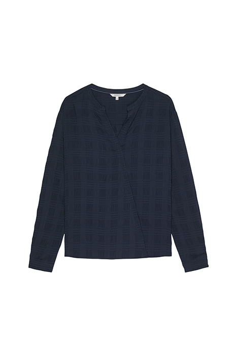 BLOUSE WOVEN LONG SLEEVES 22002010 NIGHT SKY 4