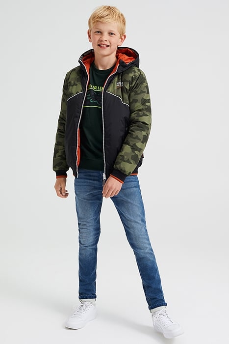 JACKET REVERSIBLE BOMBER BLACK 2