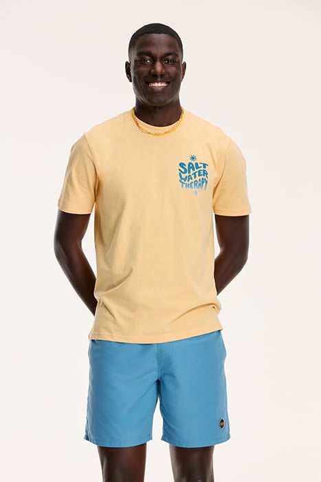 SALT WATER T-SHIRT CAYMAN PEACH 1