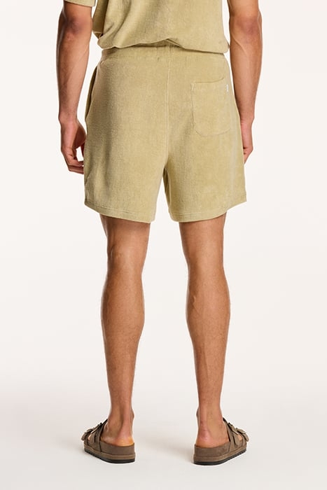 EVAN TOWELING SHORTS BEIGE 2
