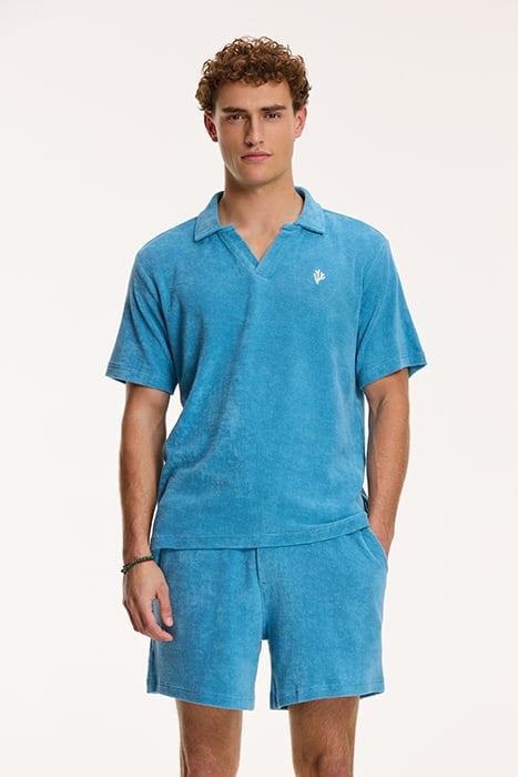 NICO TOWELING POLO CANADIAN BLUE 1
