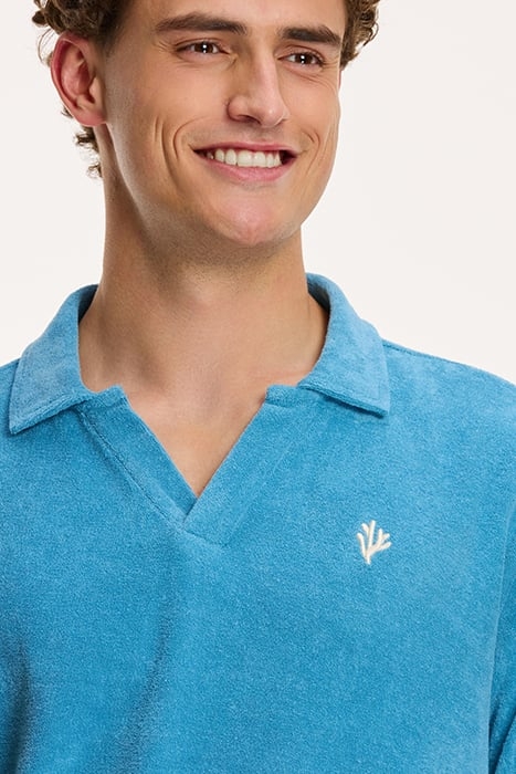 NICO TOWELING POLO CANADIAN BLUE 6