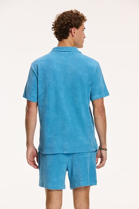 NICO TOWELING POLO CANADIAN BLUE 2