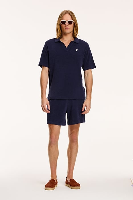 NICO TOWELING POLO DARK NAVY 5