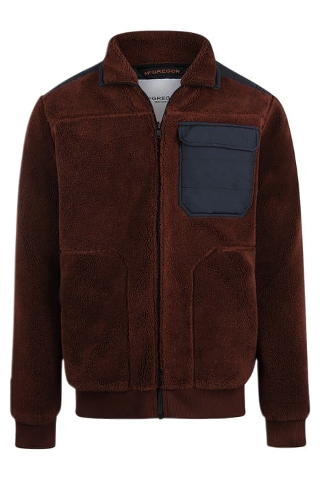TEDDY JACKET CHESNUT 1