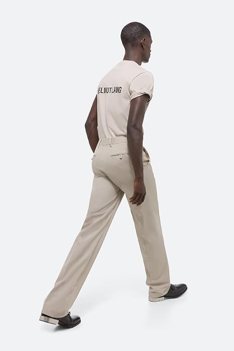 LOGO TEE COTTON SAND 4