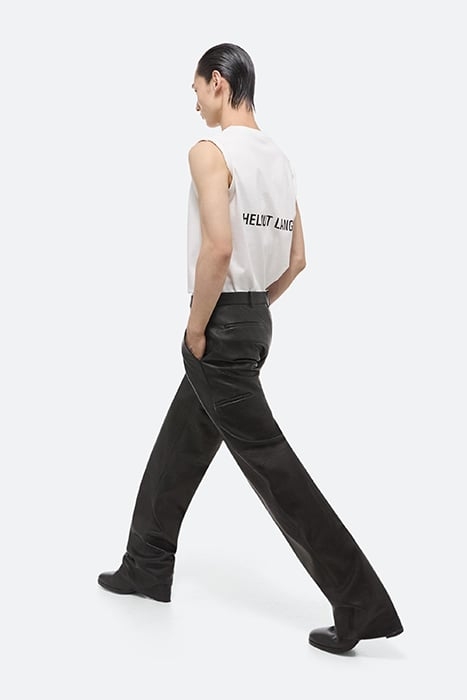 LOGO MUSCLE TANK COTTON WHITE 4