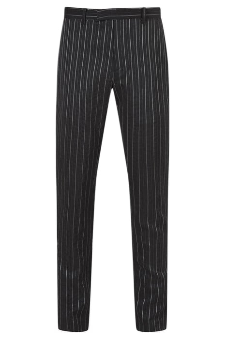 SLIM FIT PANTS WITH WELT HIP POCKET AND BLACK 2