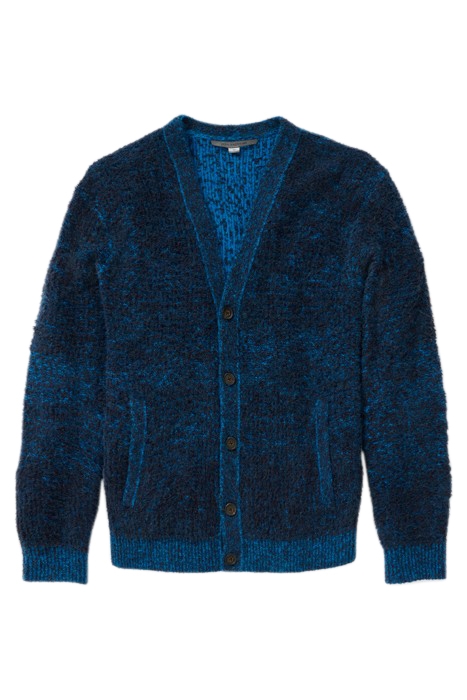 EASY FIT LS CARDIGAN WITH BOUCLE JACQUAR EMPIRE BLUE 1