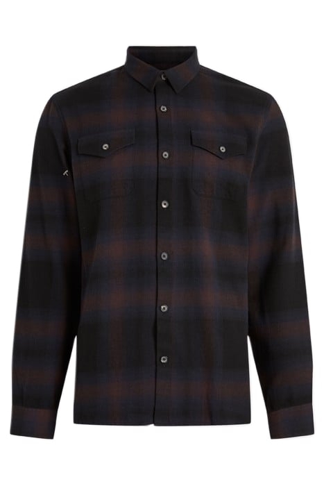 DALE REGULAR FIT LS WESTERN SPORT SHIRT BLACK 1