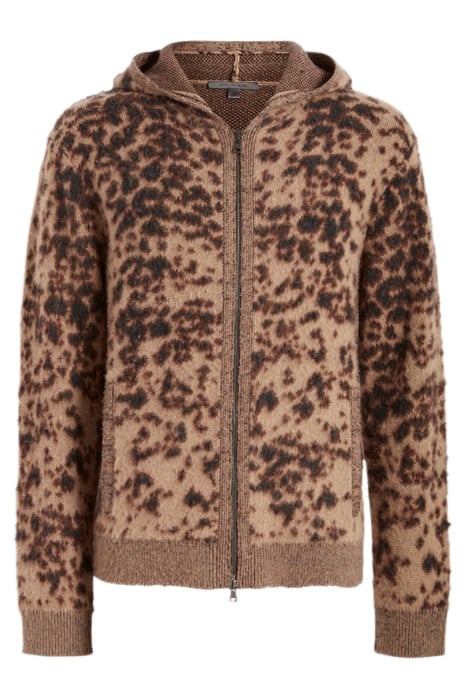 BAXTER REGULAR FIT ZIP-FRONT HOODIE JACK SOIL 1