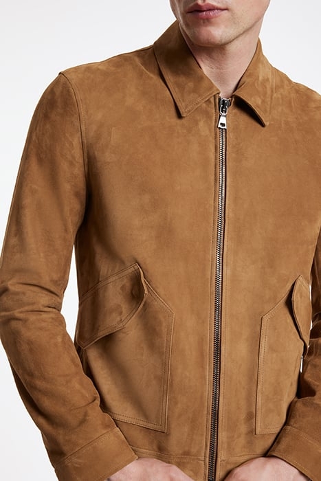 SLIM FIT TOP COLLAR JACKET WITH FLAP PAT COPPER 2