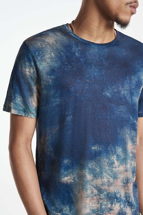 BROOKLYN REGULAR FIT SS CREW WITH NATURA NAVY 3