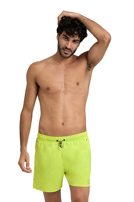 MEN'S ARENA EVO BEACH SHORT SOLID SOFT GREEN 1