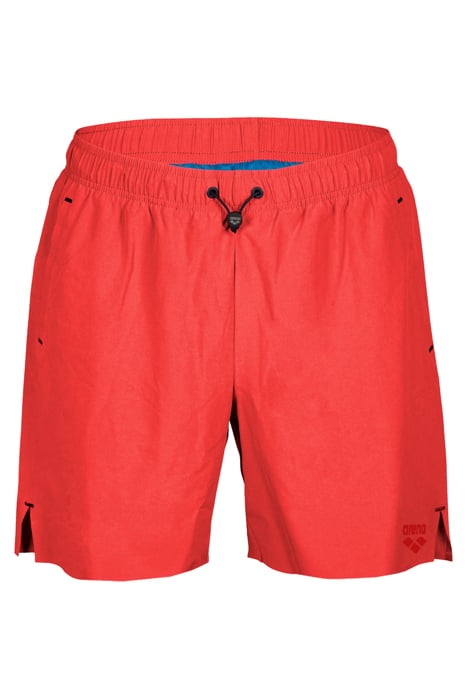 MEN'S ARENA EVO BEACH BOXER SOLID FLUO RED 4