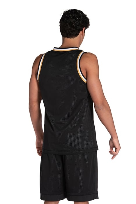 ARENA 50TH TANK TOP MESH REVERSIBLE BLACK-BLACK MULTI-WHITE- 3