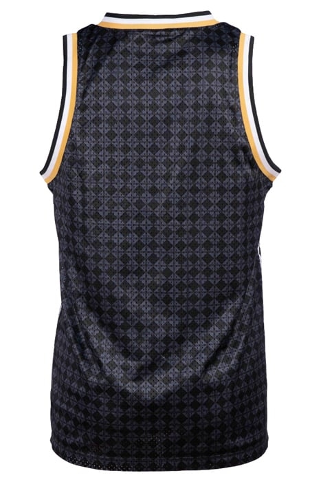 ARENA 50TH TANK TOP MESH REVERSIBLE BLACK-BLACK MULTI-WHITE- 7