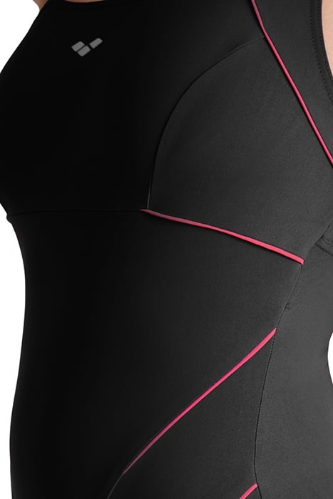 W JEWEL ONE PIECE LOW C CUP R BLACK-ROSE VIOLET 5