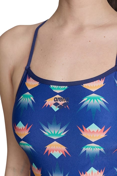 WOMEN'S ARENA DESERT VIBES SWIMSUIT BOOS NAVY-NAVY MULTI 8