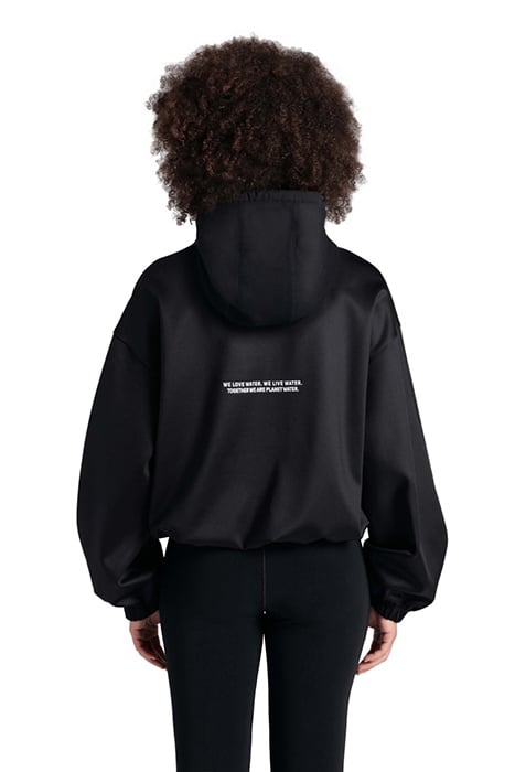 WOMEN'S HOODED SWEAT MPH BLACK 2