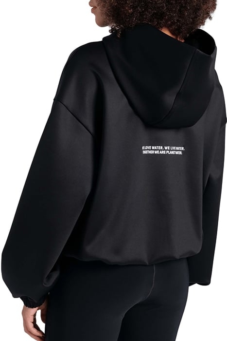 WOMEN'S HOODED SWEAT MPH BLACK 5