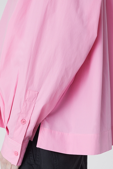 GATHERED SHIRT PINK LILIES 5