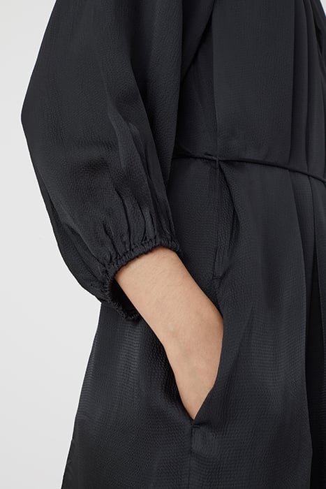 SHORT BELTED DRESS BLACK 6