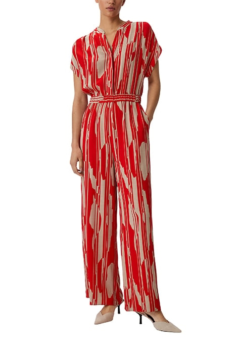 COMMA JUMPSUITE RED 1