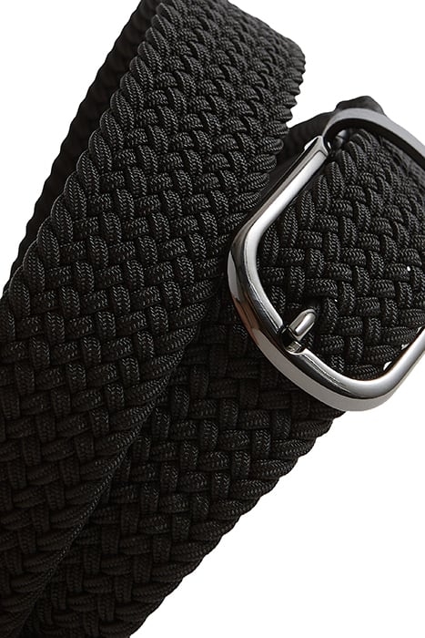 ELMONT-WOVEN BELT BLACK 7