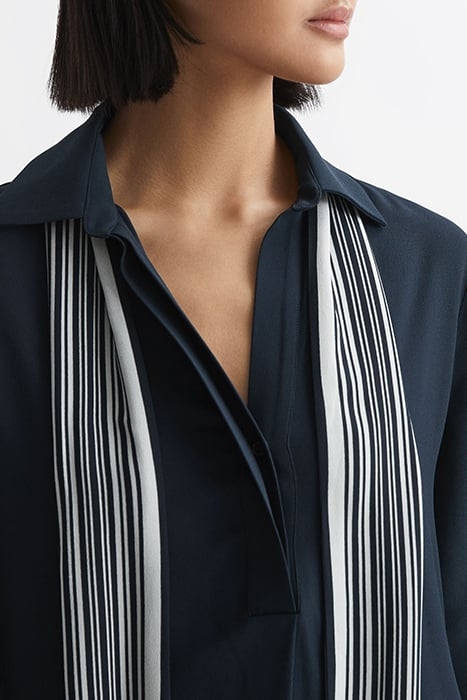 ELLIE-SIDE DRESS NAVY 6