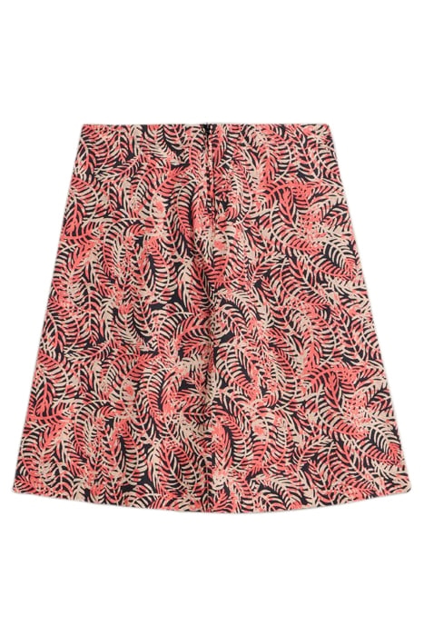NELL REVERSIBLE SKIRT BLACK PRINTED 3