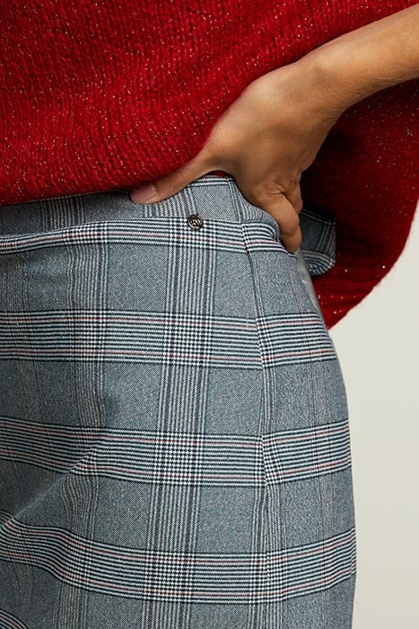 MIDI CHECKED SKIRT 4