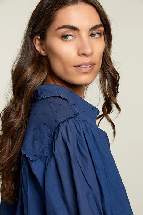 BLUE BLOUSE WITH BUTTONS 4